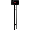 thumbnail image 1 of Mailbox To Go Galvanized Steel Mailbox and Post Kit, Black, Medium Capacity, 1 of 5