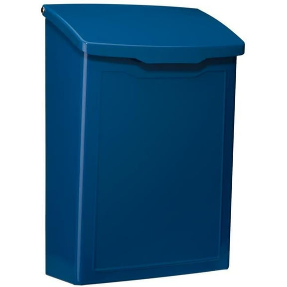 Architectural Mailboxes 2681BE Marina Mailbox, Blue