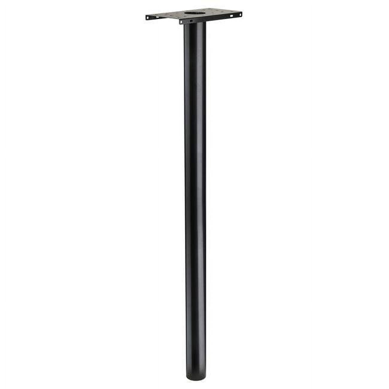 Pacifica Pewter Heavy Gauge Steel In-Ground Mailbox Post