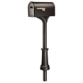 thumbnail image 1 of Architectural Mailboxes 7980RZ Roxbury Post Mount Mailbox & Premium Steel Combo - Rubbed Bronze - Large, 1 of 12