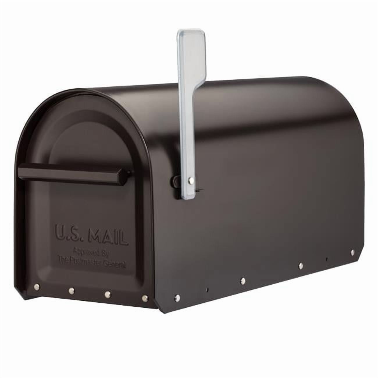 Architectural Mailboxes 5560RZ-SR Sequoia Heavy-Duty Post Mount Mailbox - Rubbed Bronze - Large