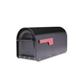 thumbnail image 1 of Architectural Mailboxes Sequoia™ Heavy duty Steel Metal Post Mounted Mail Box for outside, Black, Large Curbside Mailbox with Magnetic Latch, 1 of 5