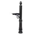 thumbnail image 1 of Architectural Mailboxes Victorian 4x4 Slip Over Plastic, Mailbox Post in Black, 1 of 9