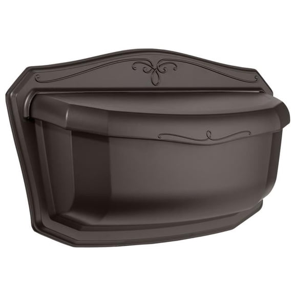 Architectural Mailboxes Villa Wall Mount Mailbox - Rubbed Bronze - Small