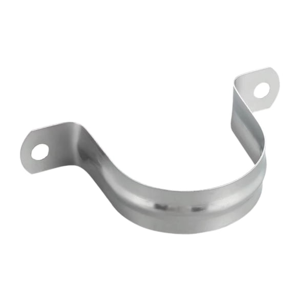 Architectural Metal Saddles Pipe Clamp with Two Hole Tube Bracket for Heavy Pipe and Decorative Applications