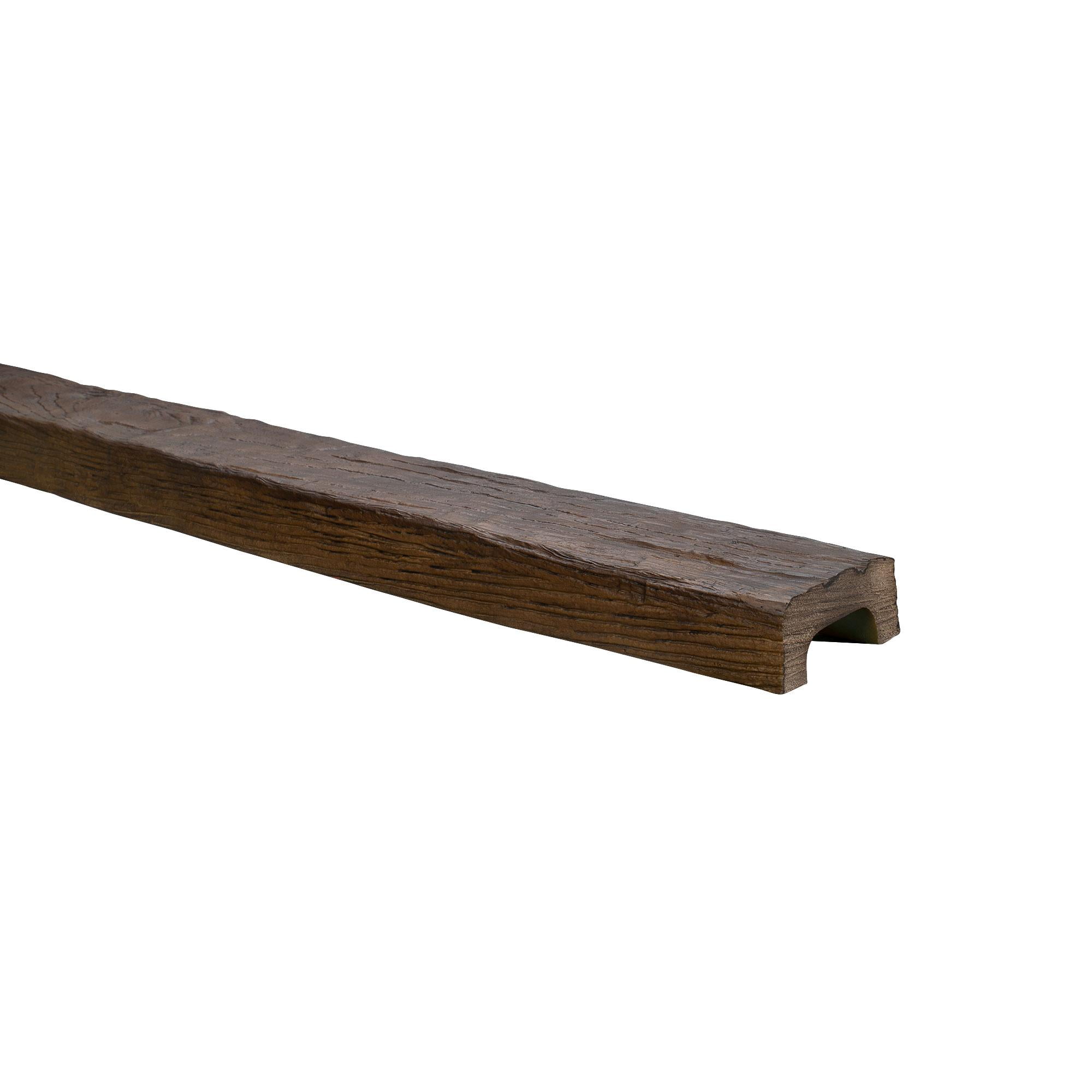 Medium Oak Finish Faux Wood Beam for Rustic Decor
