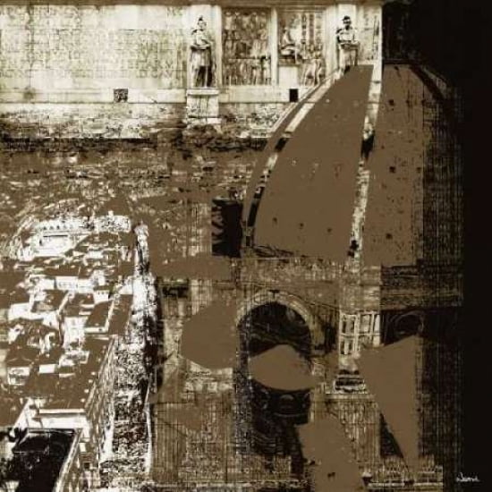 Architectural Renaissance I Canvas Art - NOAH (24 x 24)