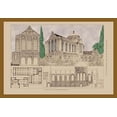 thumbnail image 1 of Architectural Representations of British Churches and Floor Plans Poster Print by Anonymous (24 x 36), 1 of 1