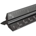 thumbnail image 1 of Architectural Scale Ruler, 12" Aluminum Architect Scale, Triangular Scale, Scale Ruler for Blueprint, Drafting Ruler, 1 of 6