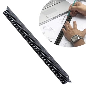 Architectural Parallel Ruler Architectural Scale Rulers in Rulers, Compasses & Protractors - Walmart.com
