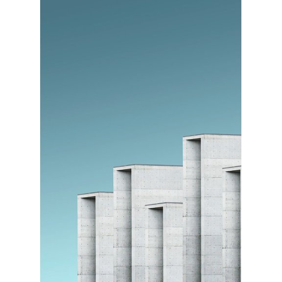 Architecture 2 Poster Print by Design Fabrikken Design Fabrikken (24 x 36)