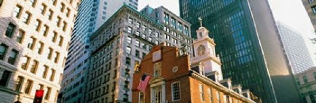 Architecture Boston MA USA Canvas Art - Panoramic Images (36 x 12)