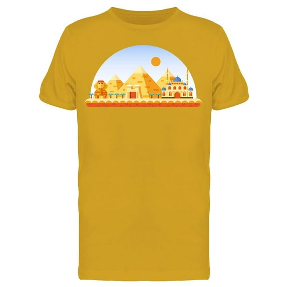 Architecture Buildings T-Shirt Men -Image by Shutterstock, Male Medium
