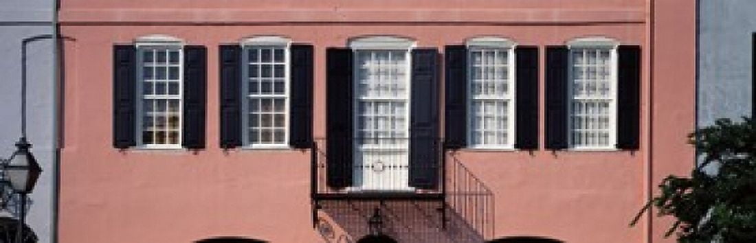 Architecture Charleston SC Canvas Art - Panoramic Images (36 x 12)