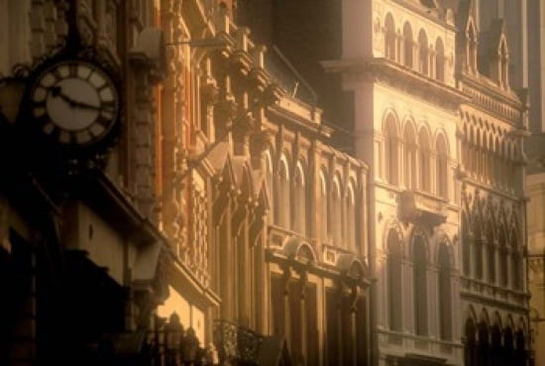 Architecture Details London England Canvas Art - Walter Bibikow DanitaDelimont (18 x 12)