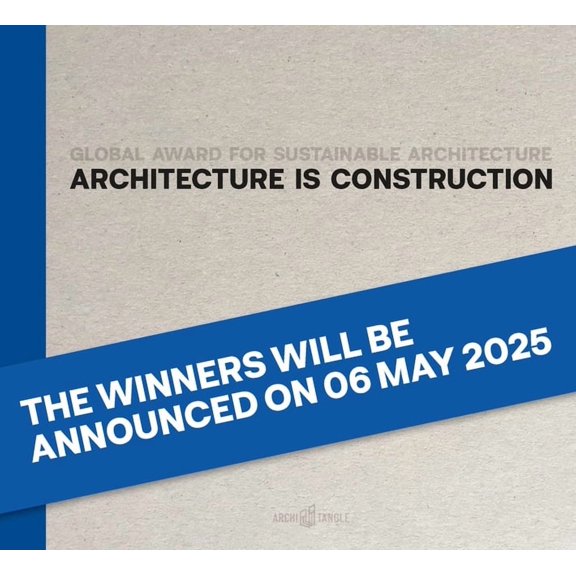 Architecture Is Construction: Global Award for Sustainable Architecture, (Hardcover)