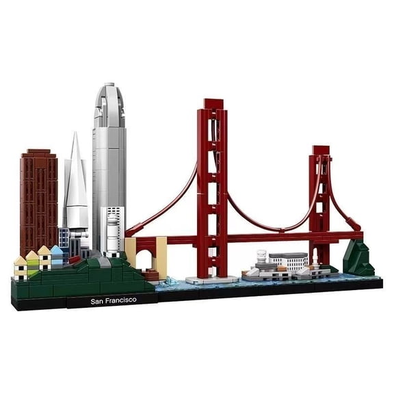 Architecture London Chicago Shanghai Tokyo Berlin Venice San Francisco Building Blocks Classic City Models Children's Toys