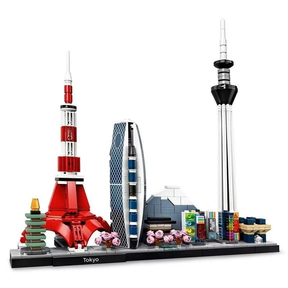 Architecture London Chicago Shanghai Tokyo Berlin Venice San Francisco Building Blocks Classic City Models Children's Toys