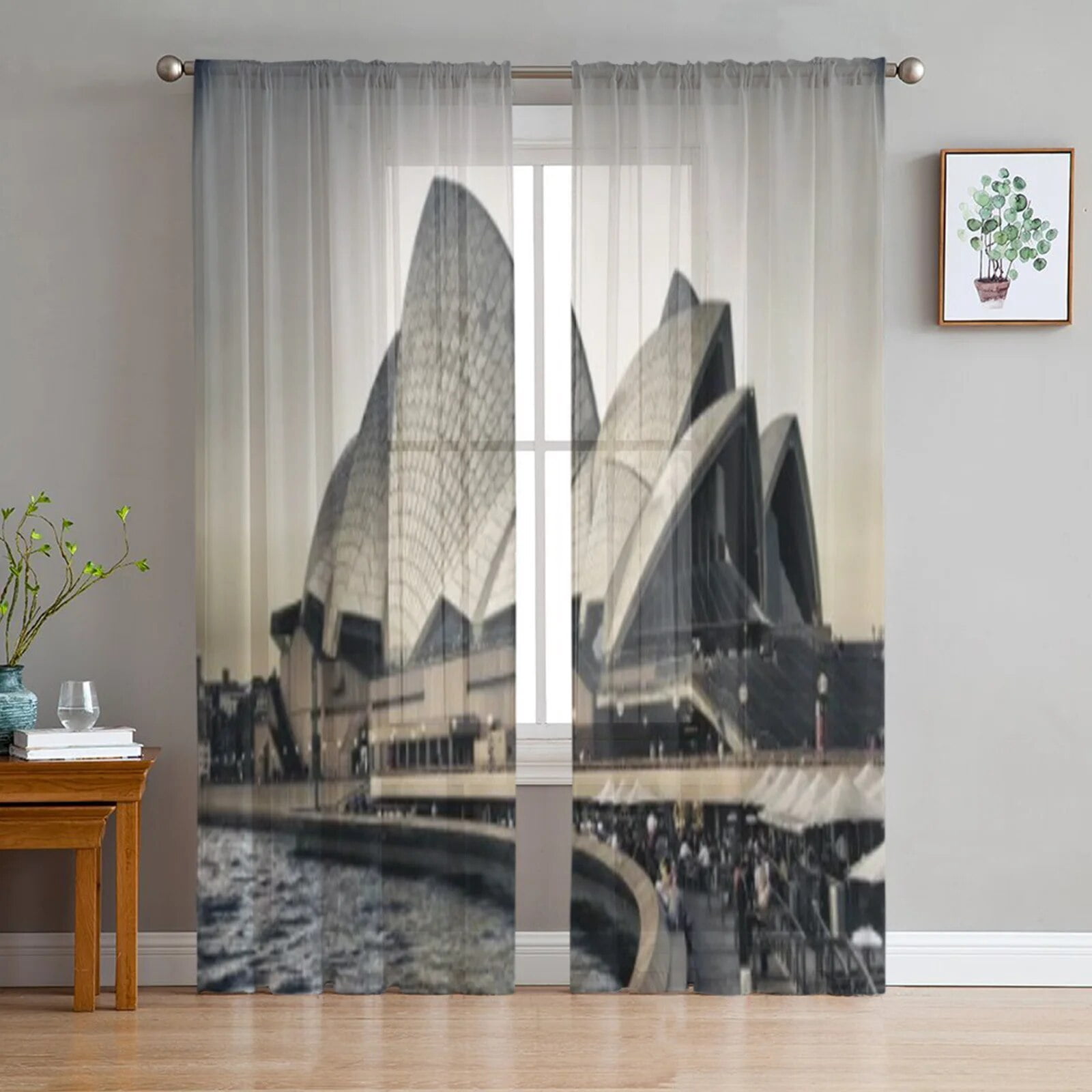 Architecture Of Sydney Sheer Curtains For Bedroom Exquisite Voile ...