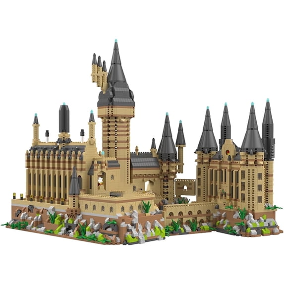 Architecture Set Harry Castle Micro Building Blocks Set(5400PCS) - Architectural Model Toys Gifts for Kid and Adult