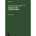 thumbnail image 1 of Archiv FÃ¼r Landtechnik. Band 6, Heft 2, (Hardcover), 1 of 1