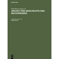 thumbnail image 1 of Archiv für Geschichte des Buchwesens, Band 18, Archiv für Geschichte des Buchwesens (1977), (Hardcover), 1 of 1