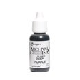 thumbnail image 1 of Archival Ink deep purple, 1/2 oz., re-inker bottle (pack of 6), 1 of 1