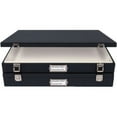 thumbnail image 1 of Archival Methods Museum Case 30.5x40.5x2.5" Deep, Black Buckram with White Lining, 1 of 5
