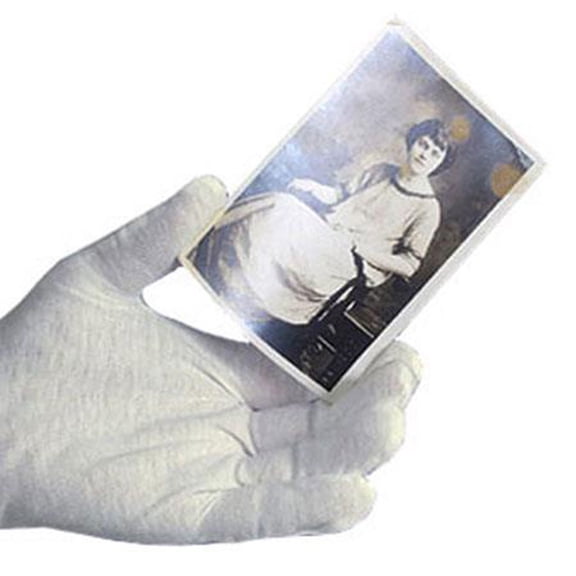 Archival Methods White Cotton Gloves Small, Package of 12