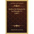 thumbnail image 1 of Archivo de Historia de La Filosofia V2 (1907) Paperback, 1 of 1
