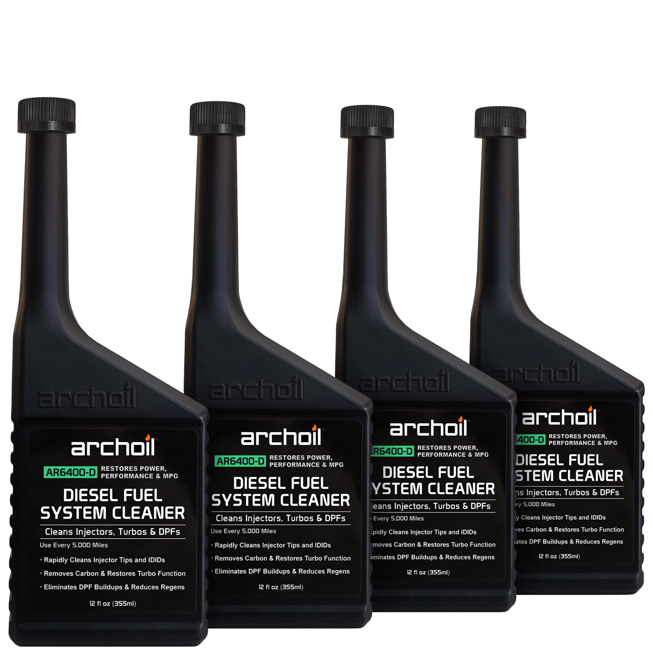 Archoil AR6400D Diesel Fuel System Cleaner (Four Pack) Cleans(01)