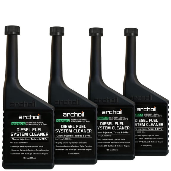 Archoil AR6400-D Diesel Fuel System Cleaner (Four Pack) - Cleans Injectors, Turbo & DPF