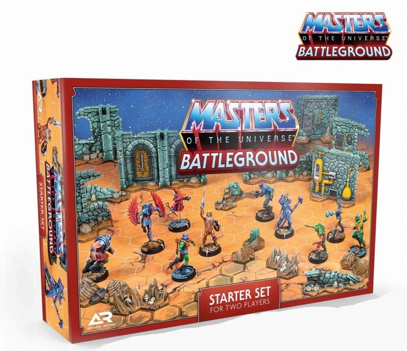 Archon Studio Masters of the Universe Battleground Starter Set Board Games, 227 Cards