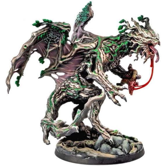 Dungeons & Lasers Mimic Dragon Miniature