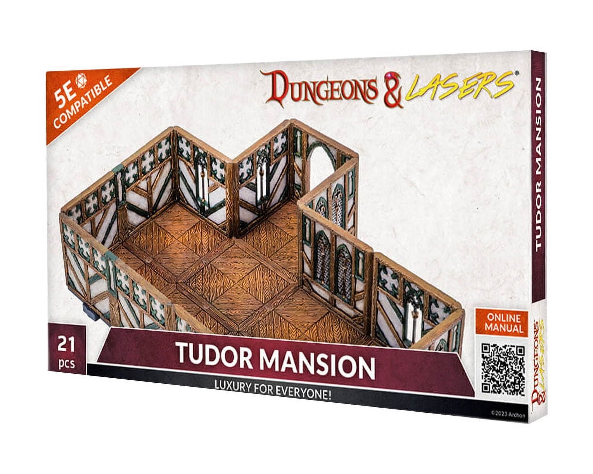 Archon Studio Dungeons & Lasers – Accesorio Multicolor Para Juegos De Rol, Figura Del Dragón De Schmargonrog (Edición Inglés)