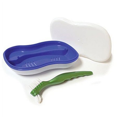 Archtek Denture Maintenance Kit With Brush, White - 1 Ea, 2 Pack
