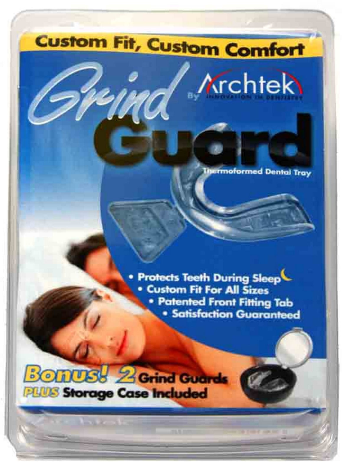 Archtek Grind Guard Bonus with 3" mirrored case, 2 ea (Pack of 2)