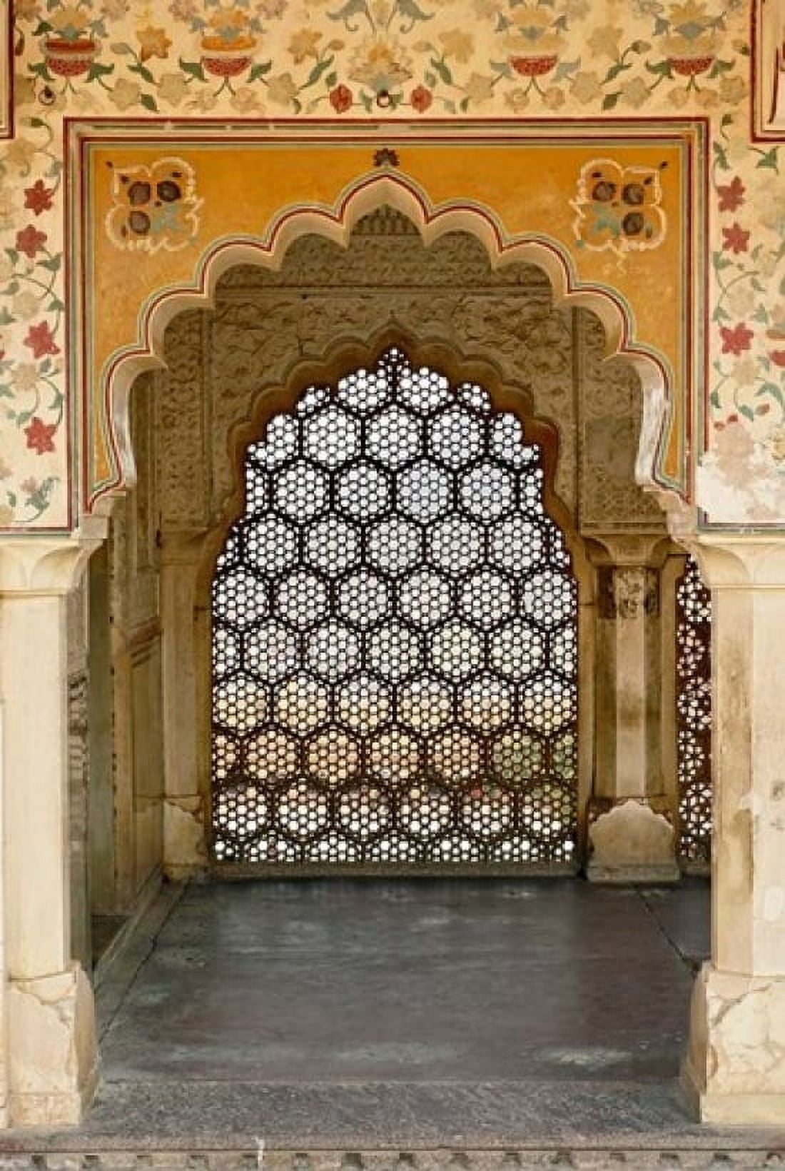 Archway Amber Fort Jaipur India Canvas Art - Adam Jones DanitaDelimont (11 x 17)