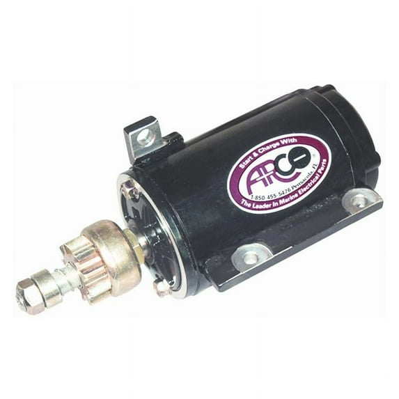 Arco 5371 Outboard Starter, Replaces: OMC 384163, 387684, 389275, 585063. & 586280
