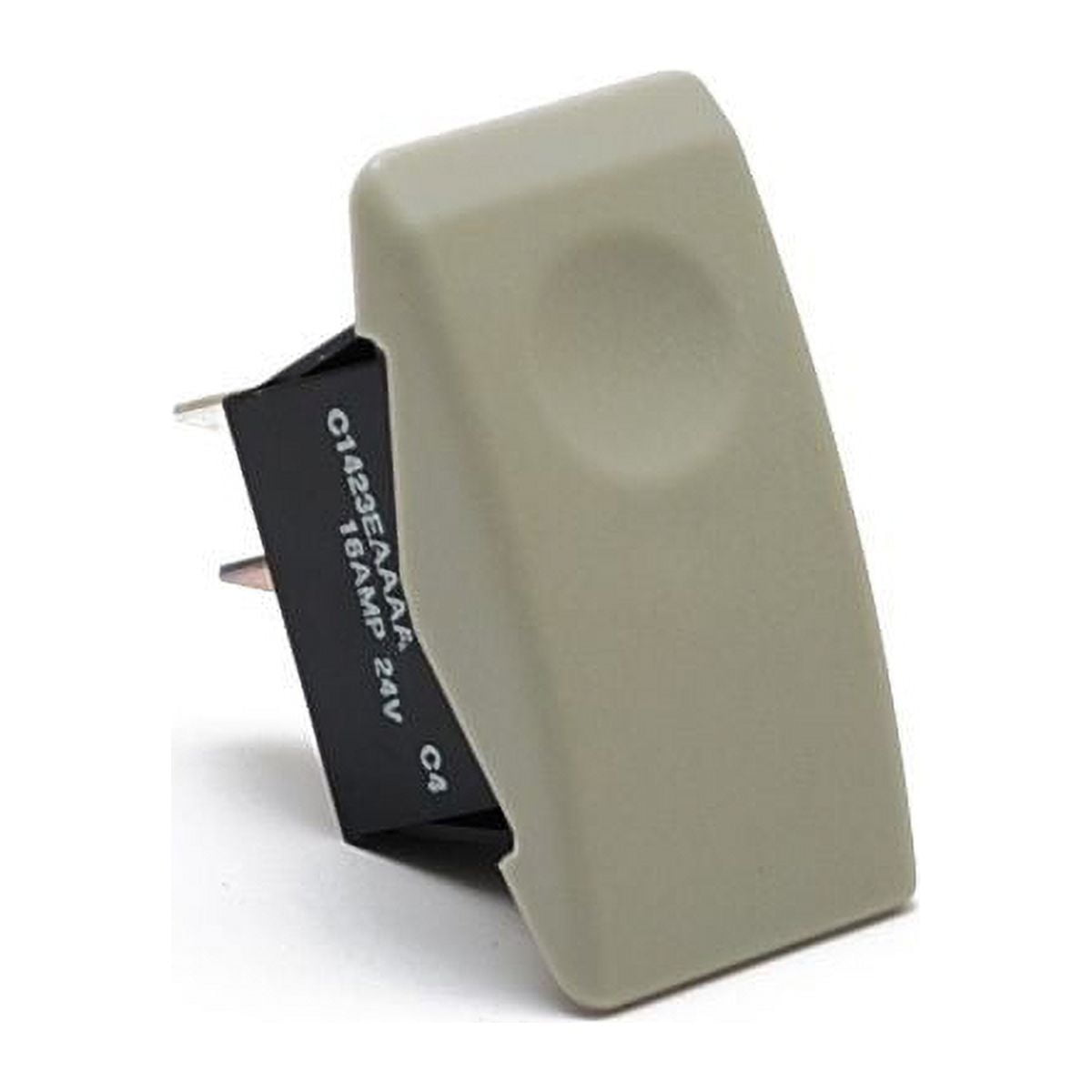 Arco On/Off Boat Rocker Switch | Blank 2 Spade 24 Volt Taupe - Walmart.com