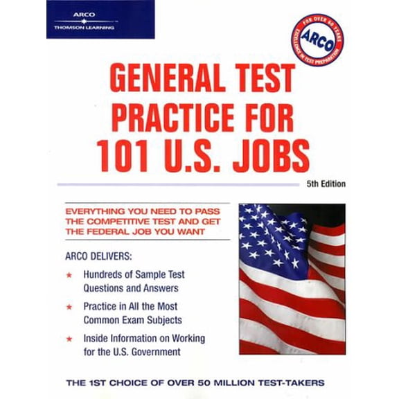 Pre-Owned General Test Practice 101 U.S. Jobs, 5/E (Paperback) 0764561030 9780764561030
