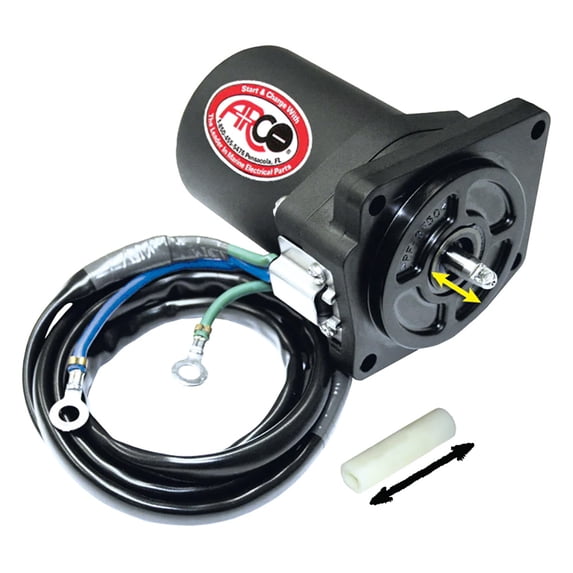 ARCO 6258 Tilt Trim Motor for Yamaha 75 HP and 90 HP 4-Stroke (2005+)