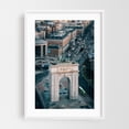 thumbnail image 1 of Arco de la Victoria 02 - Madrid Spain Photography White Framed Wall Art Print 24 x 36 inches, 1 of 3