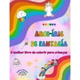 thumbnail image 1 of Arco-íris de fantasía - O melhor livro de colorir para crianças - Arco-íris, unicórnios, animais, doces e muito mais: Cenas de fantasia com criaturas divertidas para estimular a criatividade (Hardcove, 1 of 1