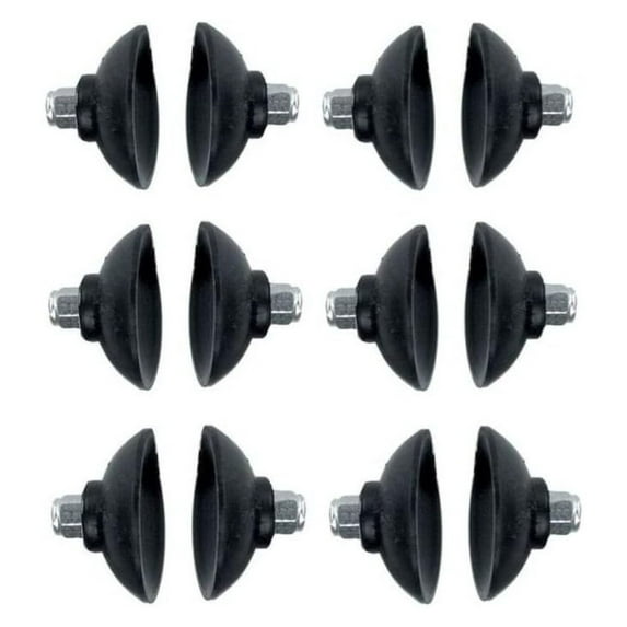 Arcoa EZ Reacher Replacement Cups - 12 Pack | Rubber Gripper Tips for Reaching Tools | Durable & Easy to Install Reach Extender Accessories