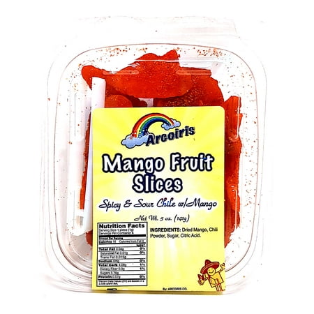 Arcoiris Ice Cream Mango Fruit Slices 5oz