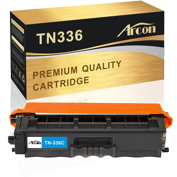 Arcon 1-Pack Compatible Toner for Brother TN336 TN-336 TN-336C HL-4150CDN 4570CDW 4570CDWT L8250CDN L8350CDW L8350CDWT MFC-L8600CDW L8850CDW 9460CDN 9560CDW 9970CDW (Cyan)
