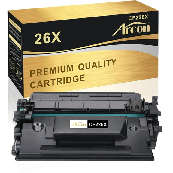 Arcon 1-Pack Compatible Toner for HP 26X CF226X 26A CF226A works with LaserJet Pro MFP M426fdn M426dw M426fdw Pro M402dn M402n M402d M402dw Printers (Black)
