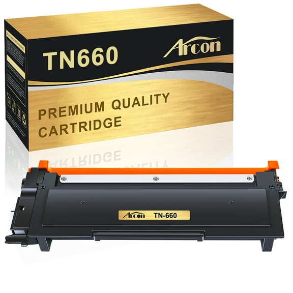 Arcon 1-Pack Compatible Toner for Brother TN 660 TN-660 Printers (Black)