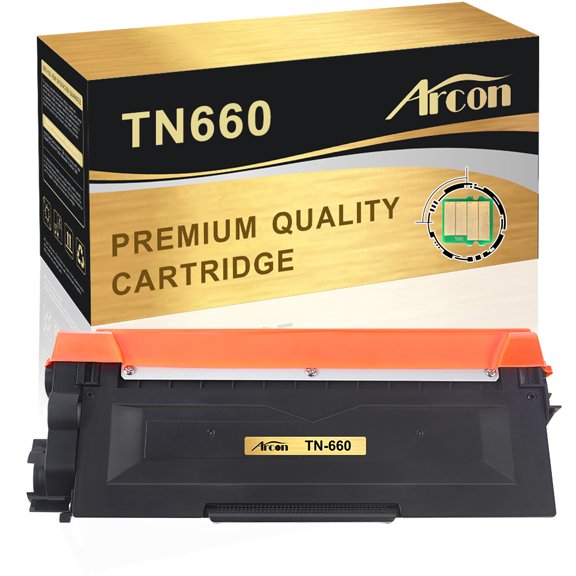 Arcon 1-Pack Compatible Toner works with Brother TN-660 TN660 TN 660 works with HL-L2300D HL-L2380DW DCP-L2520DW DCP-L2540DW MFC-L2700DW MFC-L2707DW Printers (Black)